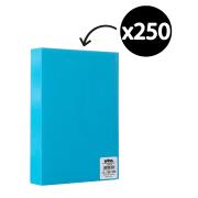 Winc Premium Coloured Cover Paper A4 160gsm Lake Blue Pack 250