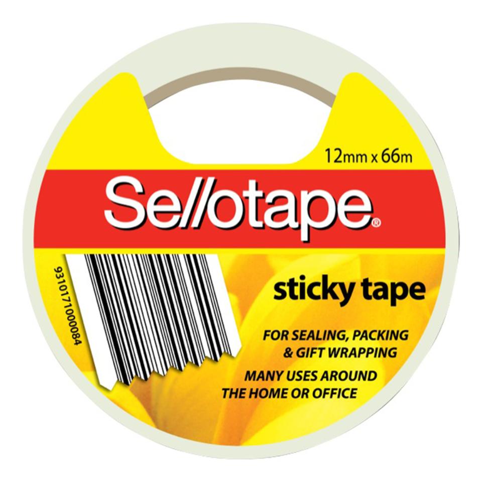 Sellotape Sticky Tape 12mm X 66m