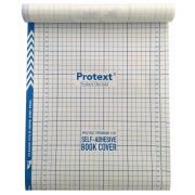 Protext Self Adhesive Book Covering Clear 80 Micron 900mm X 15m Roll