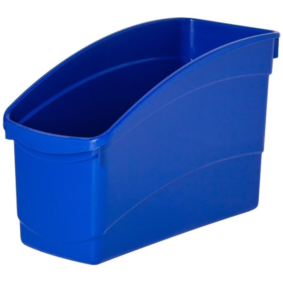 Elizabeth Richards Plastic Book Tub 100x265x195mm Blue Winc