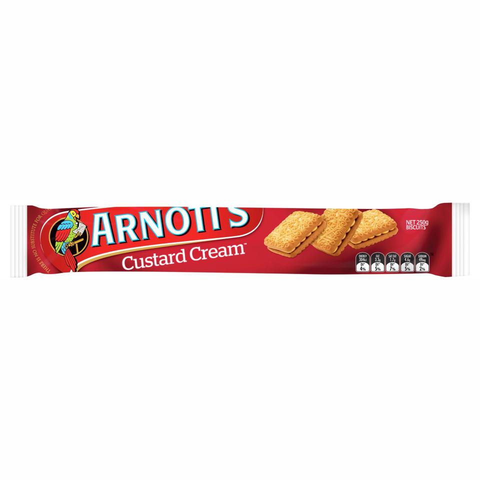Arnotts Custard Cream Biscuits 250g