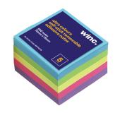 Winc Self-Stick Removable Notes 76 x 76mm Bold/Ultra Pack 5