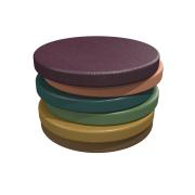 Chair Solutions Disc Foam Cushion 50mm X 450mm Dia Australian Nature Coloured Vinyl Set 6 