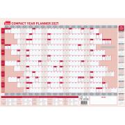 Sasco 2027 Compact Year Wall Planner 594mm x 420mm