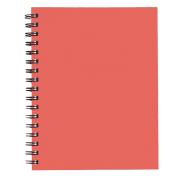 Spirax 511 Side Opening Hard Cover Notebook 225X175mm 200 Page Red