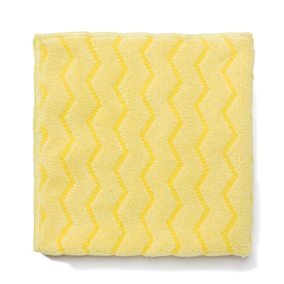 Rubbermaid Commercial HYGEN Microfibre General Purpose Cloth Yellow