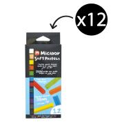 Micador Cp-12 Chalk Pastels Pack 12