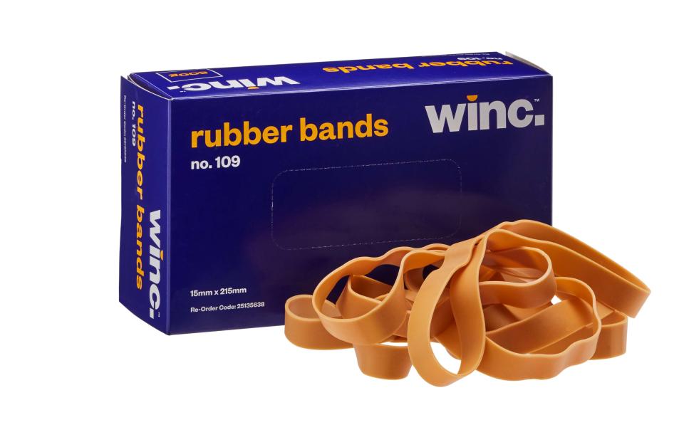 Winc Rubber Bands No 109 500g Winc