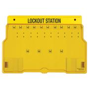 Masterlock Lockout Station 10 Lock Unfilled 1483b