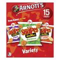 Thumbnail image of Arnotts Shapes Multipack Crackers Variety Pack 15