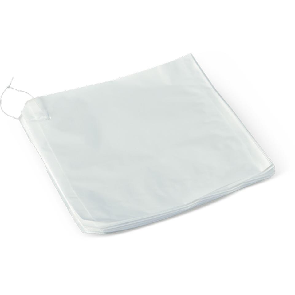Detpak Paper Bag No. 2 Flat Square Strung 212 x 200mm White Pack 500 Image