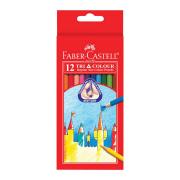 Faber-Castell Triangular Coloured Pencils Pack 12