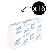 Scott 5856 Compact Slimfold Hand Towel White 110 Pack 29.5cm X 19cm 16 Packs Per Carton
