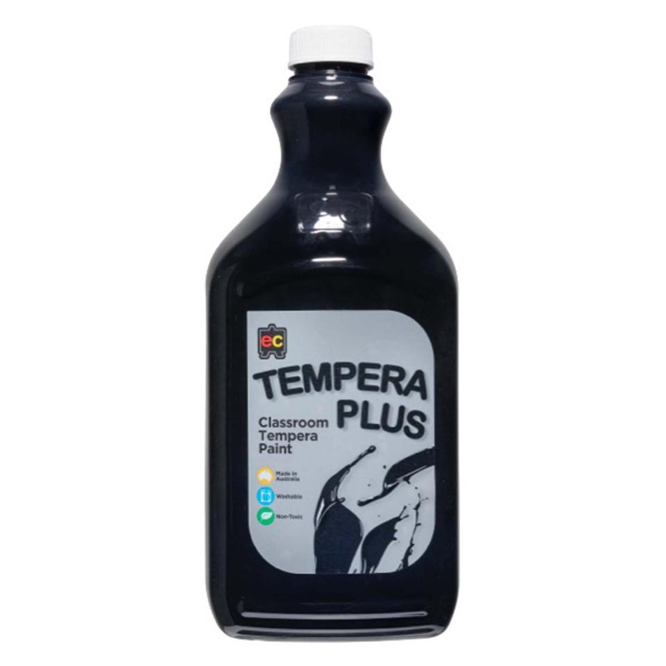 Ec Tempera Plus Classroom Paint 2L Black Image