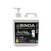 Binda Face & Body SPF50 Sunscreen Pump Bottle 1kg