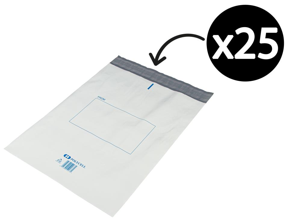 Polycell Courier Tuff Pack Mail Bag 340X440mm Carton 750 Winc