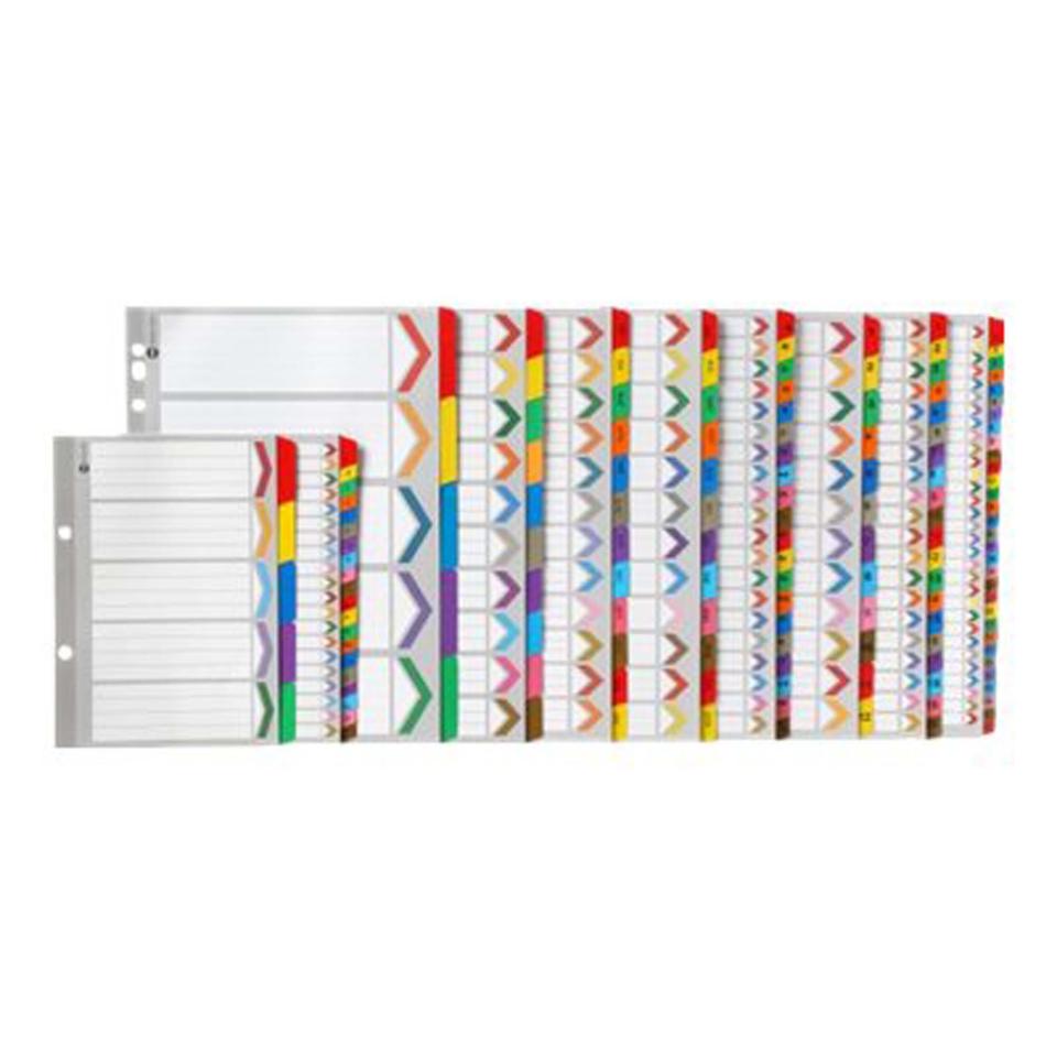 Marbig Dividers A5 Manilla A-Z Coloured 20 Tab Image