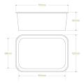 Thumbnail image of Biopak 750ml White Bioboard Takeaway Base Carton 300