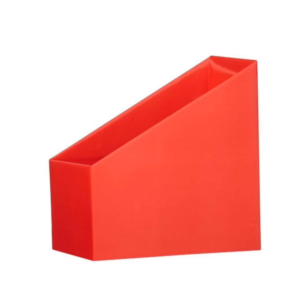 Office Elements Magazine File Holder Red Pack Of 3