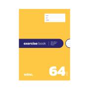 Winc Exercise Book WA 300x215mm 8mm Ruled 60gsm 64 Pages