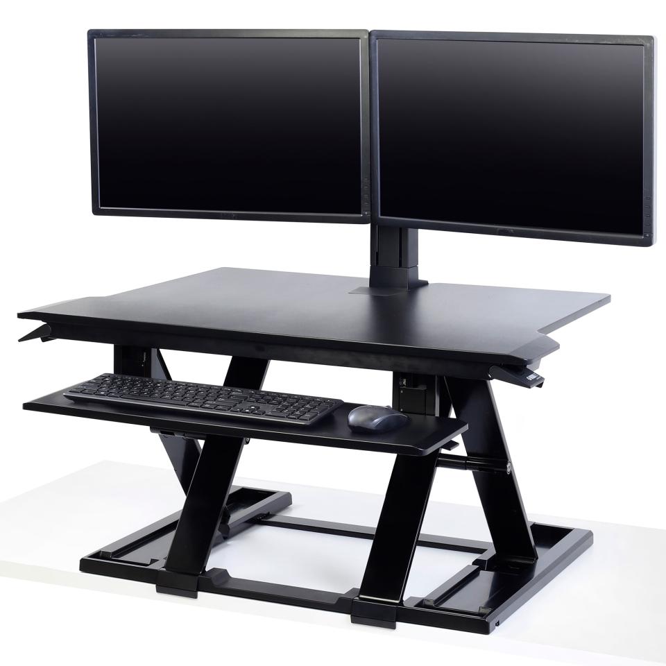 Ergotron Workfit TX Sit Stand Workstation Black | Winc