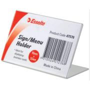 Esselte Business Card Holder Slanted Clear