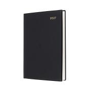 Collins Debden 2027 Belmont Desk Diary A5 Day to Page Black