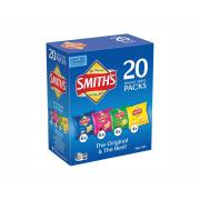 Smiths Chips Crinkle Cut Variety Pack 20