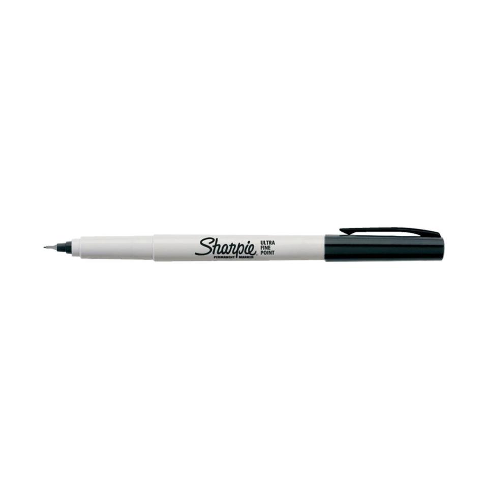 Sharpie Permanent Marker Ultra Fine 0.3mm Black | Winc