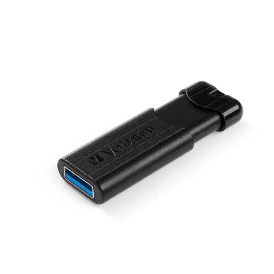 Verbatim Store 'n' Go Pinstripe USB 3.0 Drive 16GB Black | Winc