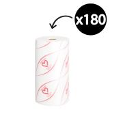 Vileda r-micronsolo Microfibre Cloths Red Roll 180