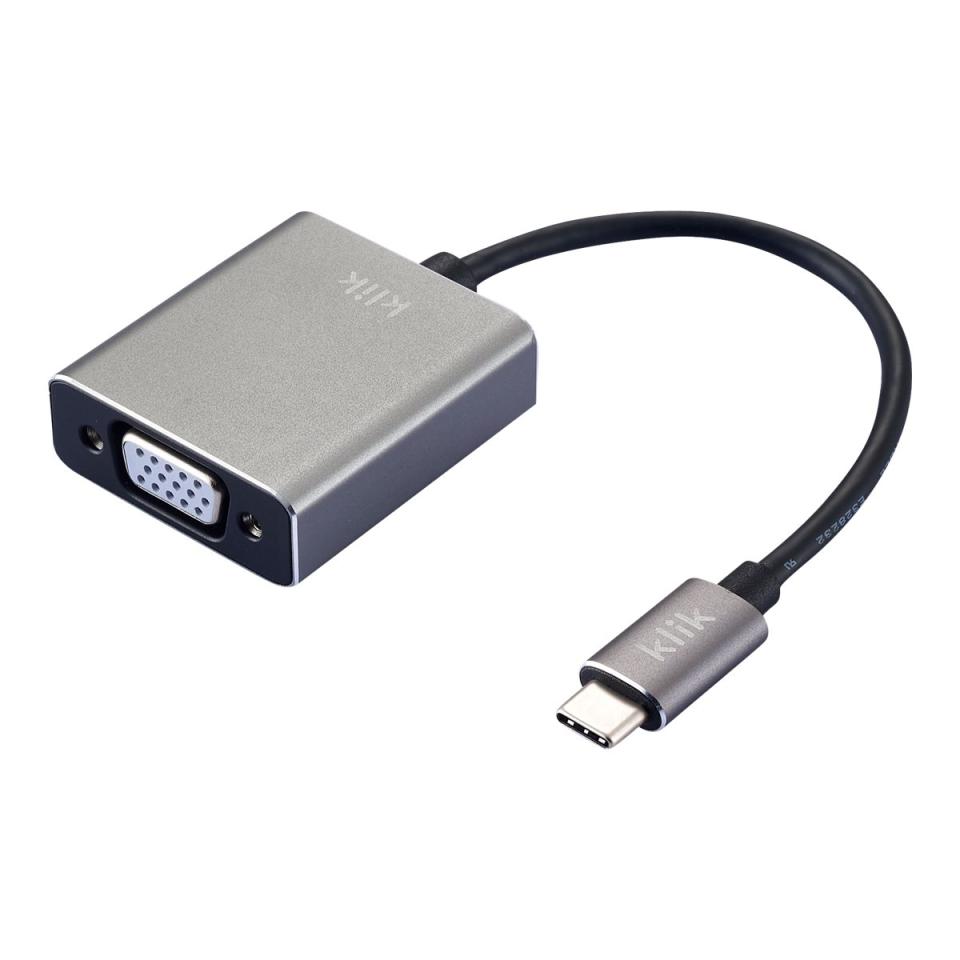 Comsol Klik USB-C Male to VGA Female Adapter
