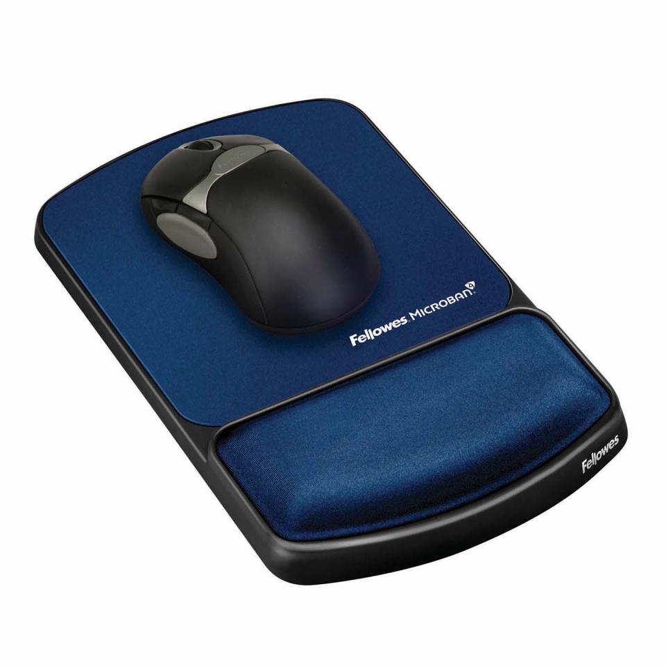 fellowes mouse pad with wrist rest
