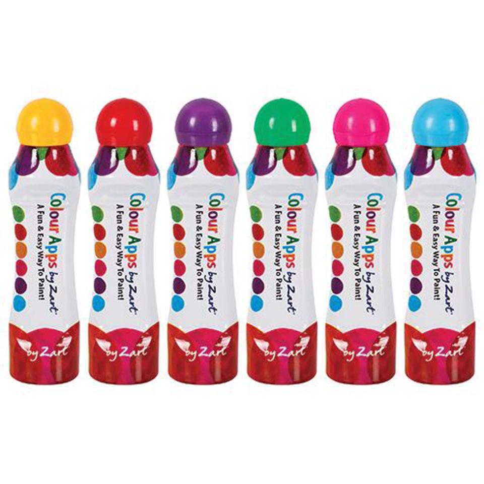 Colour Apps 6s All In One Painting Marker Assorted Pack 6 Image
