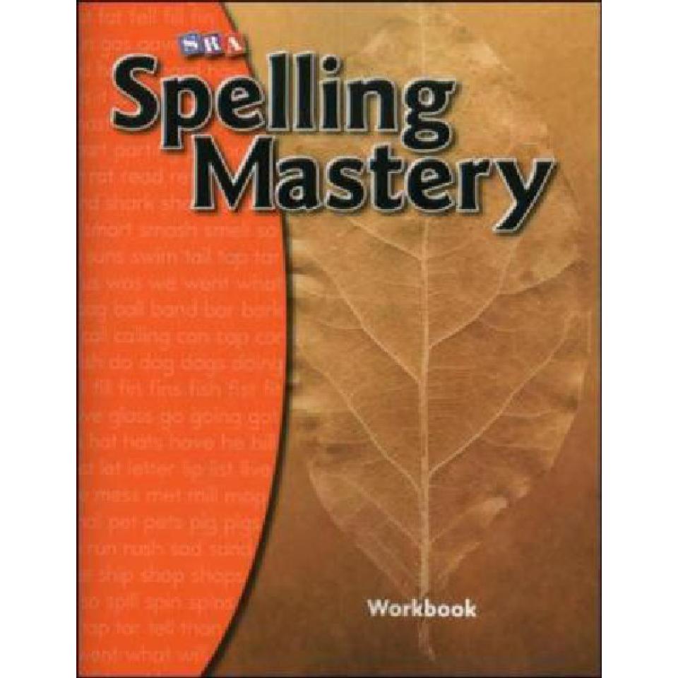 Spelling Mastery Student Workbook Level A Winc