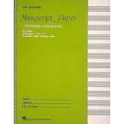 Manuscript Paper Wirebound Green
