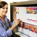 Thumbnail image of Avery H Side Tab Colour Coding Labels for Lateral Filing - 25 x 38mm - Blue - 180 Labels
