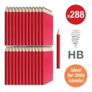 Half Length Graphite Pencils HB - Box of 288