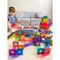 Thumbnail image of Learn And Grow Toys Magnetic Tiles Ball Run Expansion Pack 85 Piece