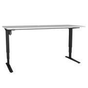 Conset 501-43 Electric Sit Stand Desk 640-1275h x 1500w x 800dmm White/Black
