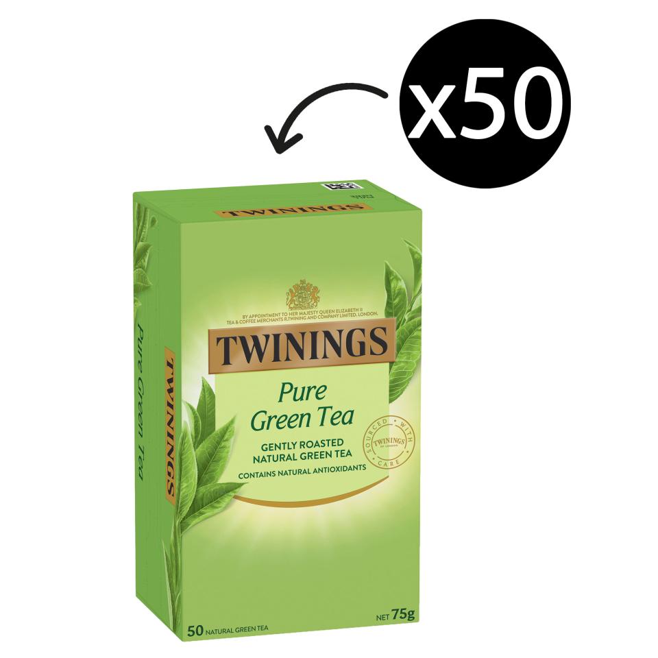 Twinings Pure Green Tea Bags Pack 50