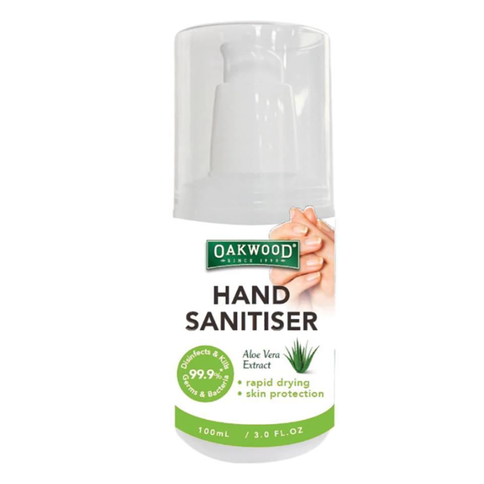 Oakwood Hand Sanitiser Gel 100ml