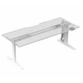 Thumbnail image of Buro Altri Height Adjustable Single Desk 1800(W)x750(D)x630-1280(H)mm Square Leg in White