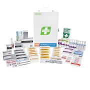 Fastaid First Aid Kit R2 Workplace Response Kit Metal Wall Cabinet Each