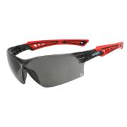 Scope Bionix Safety Spectacle Smoke Lens Red/Black Frame