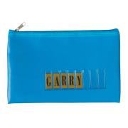 Winc Vinyl Name Pencil Case 225 x 140mm Assorted Colours Each