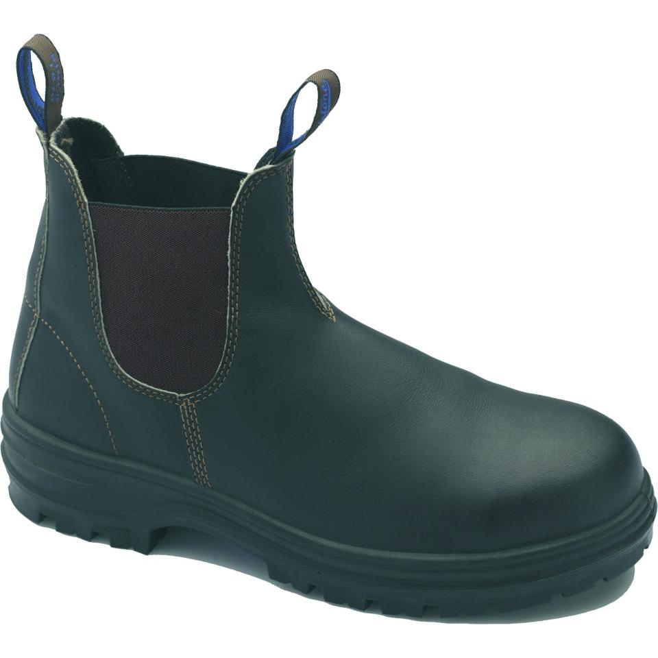 Blundstone 140 Brown Water Resistant Elastic Side Safety Boot