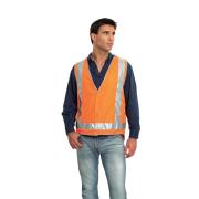 Elliotts SV8610 Hi Vis Safety Vest X-Taped Day/Night Orange