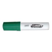 Staples Remarx Whiteboard Marker Jumbo Chisel 10.0mm Green