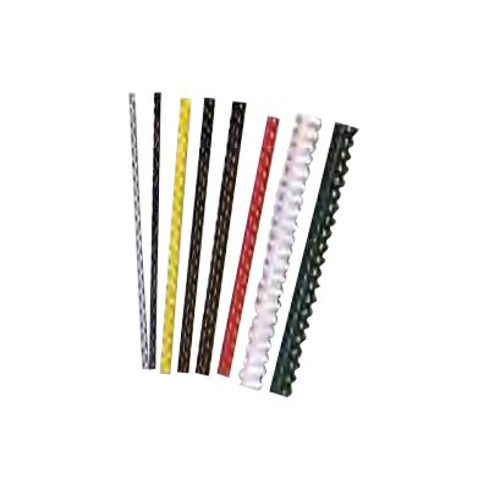 GBC 21 Loop A4 Plastic Binding Combs - 16 mm - White - 100-Pack